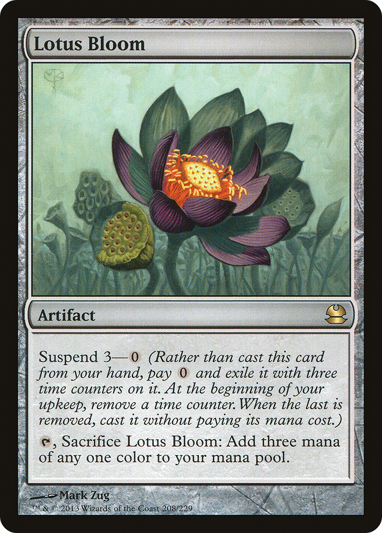 Lotus Bloom (MMA-208) - Modern Masters - Premium MTG Single from Wizards of the Coast - Just $1.19! Shop now at Game Crave Tournament Store
