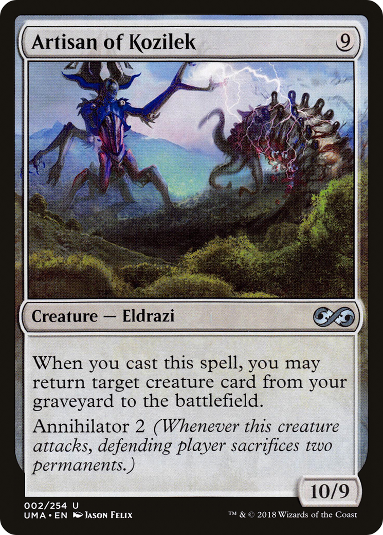 Artisan of Kozilek (UMA-002) - Ultimate Masters - Premium MTG Single from Wizards of the Coast - Just $0.11! Shop now at Game Crave Tournament Store