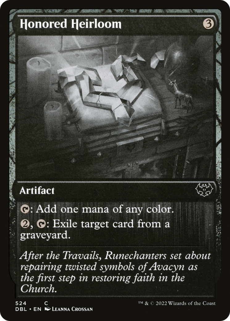 Honored Heirloom (DBL-524) - Innistrad: Double Feature Foil - Premium MTG Single from Wizards of the Coast - Just $0.33! Shop now at Game Crave Tournament Store