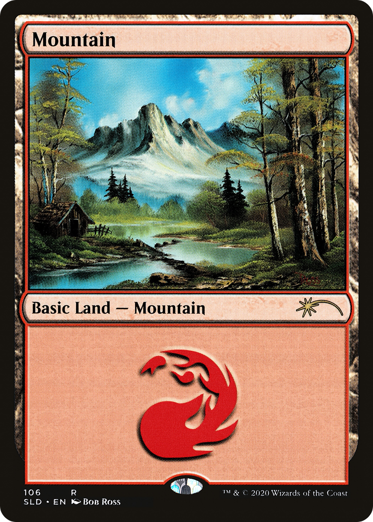 Mountain (SLD-106) - Secret Lair Drop - Premium MTG Single from Wizards of the Coast - Just $0.96! Shop now at Game Crave Tournament Store
