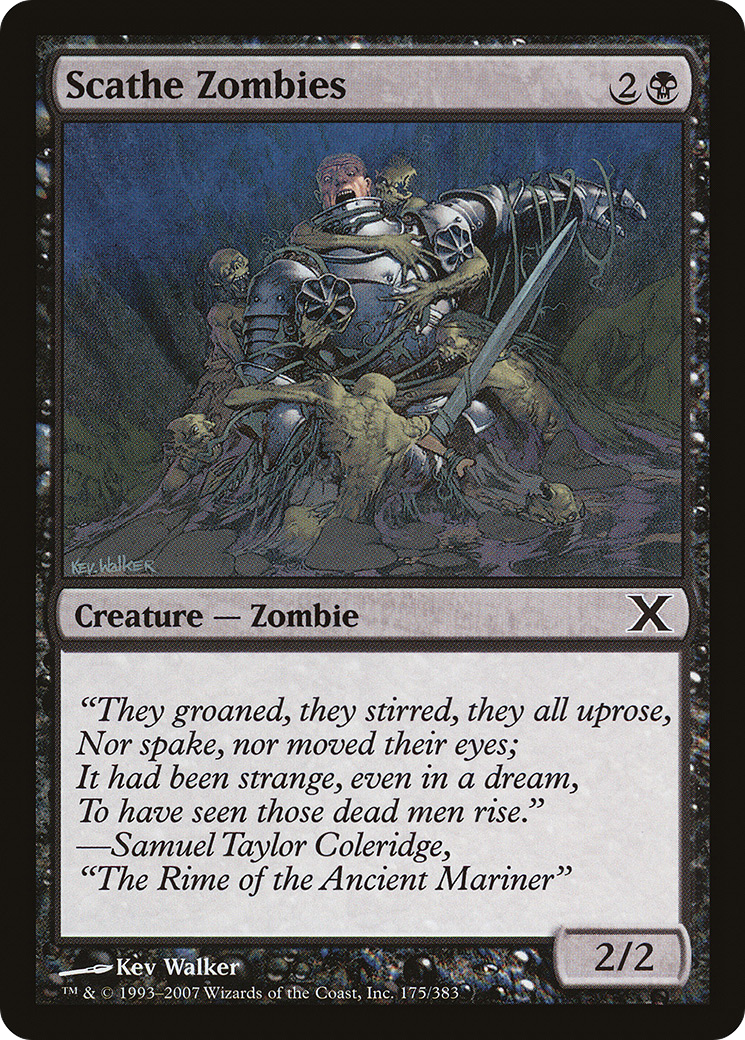 Scathe Zombies (10E-175) - Tenth Edition - Premium MTG Single from Wizards of the Coast - Just $0.08! Shop now at Game Crave Tournament Store