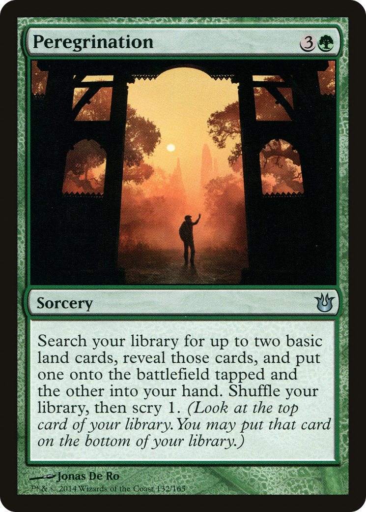 Peregrination (BNG-132) - Born of the Gods Foil - Premium MTG Single from Wizards of the Coast - Just $0.16! Shop now at Game Crave Tournament Store