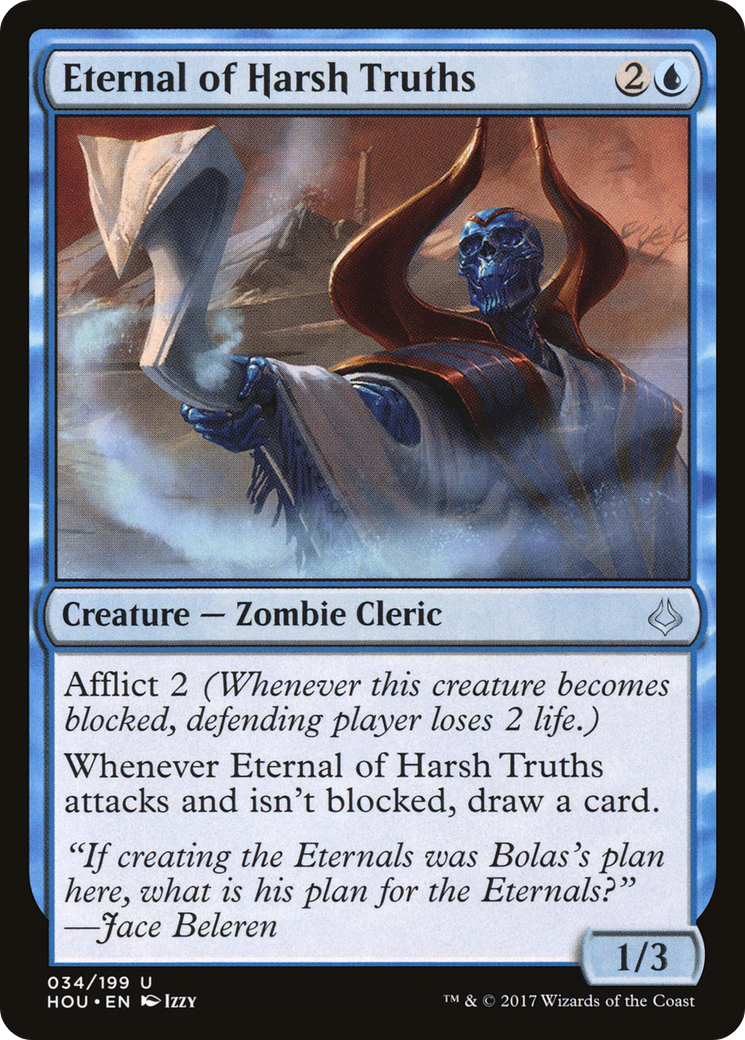 Eternal of Harsh Truths (HOU-034) - Hour of Devastation - Premium MTG Single from Wizards of the Coast - Just $0.25! Shop now at Game Crave Tournament Store