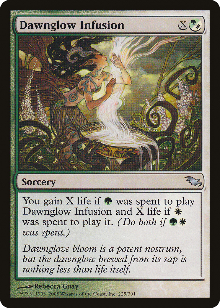 Dawnglow Infusion (SHM-225) - Shadowmoor - Premium MTG Single from Wizards of the Coast - Just $0.08! Shop now at Game Crave Tournament Store