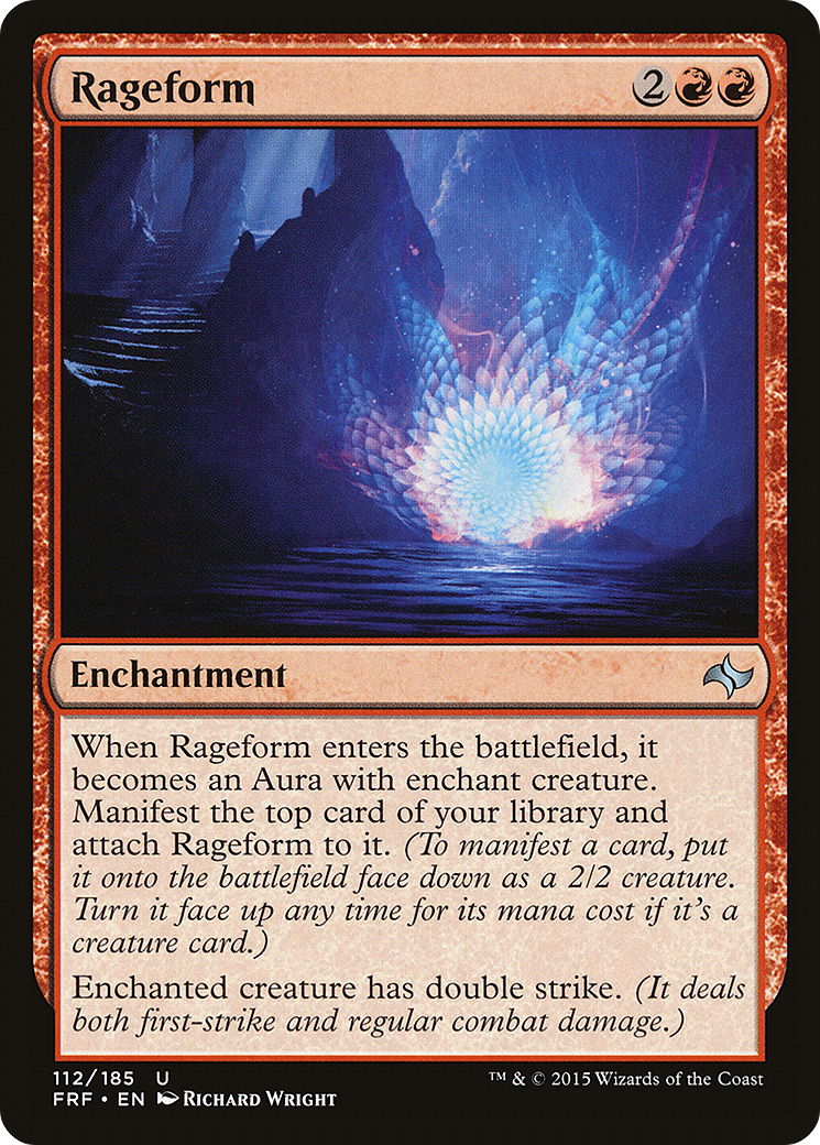 Rageform (FRF-112) - Fate Reforged Foil - Premium MTG Single from Wizards of the Coast - Just $0.08! Shop now at Game Crave Tournament Store
