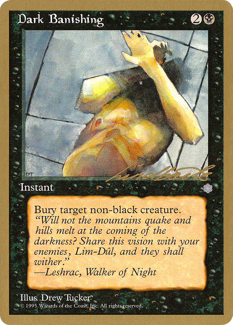 Dark Banishing (PTC-LL119) - Pro Tour Collector Set - Premium MTG Single from Wizards of the Coast - Just $0.11! Shop now at Game Crave Tournament Store