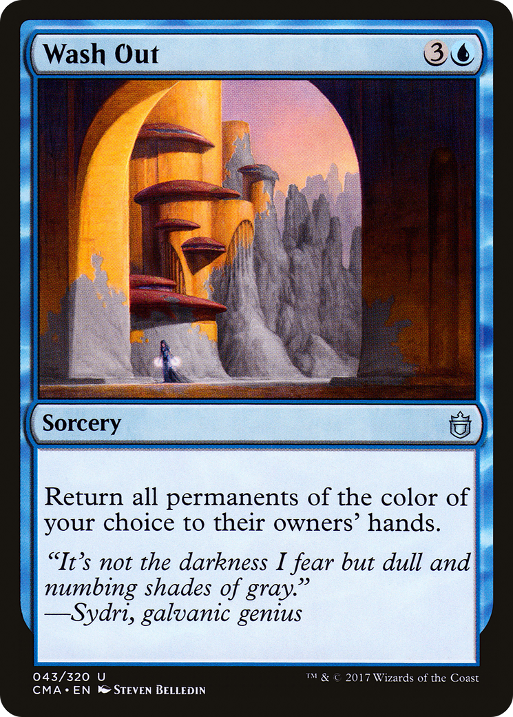 Wash Out (CMA-043) - Commander Anthology - Premium MTG Single from Wizards of the Coast - Just $0.13! Shop now at Game Crave Tournament Store