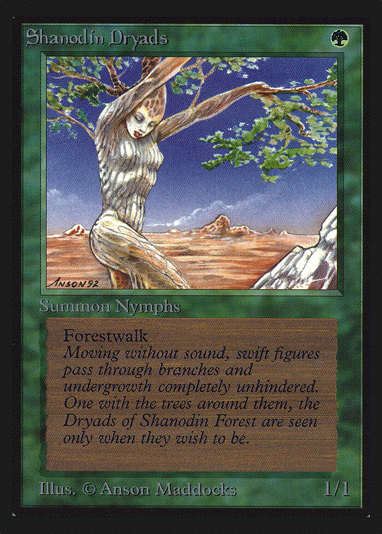 Shanodin Dryads (CED-217) - Collectors' Edition - Premium MTG Single from Wizards of the Coast - Just $0.35! Shop now at Game Crave Tournament Store