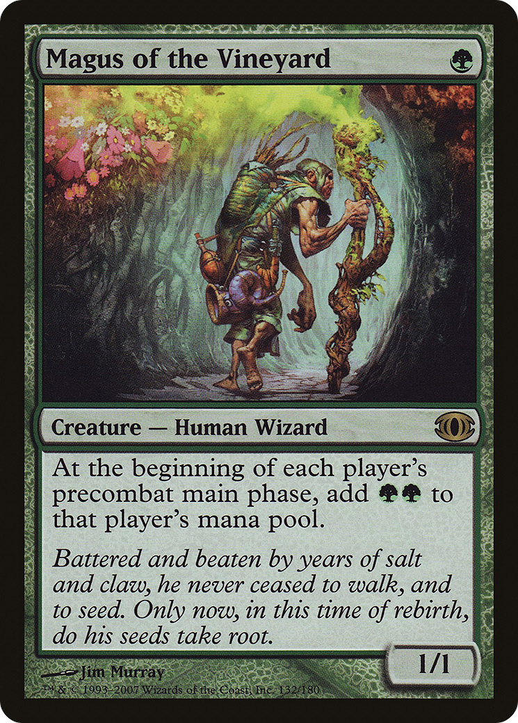 Magus of the Vineyard (FUT-132) - Future Sight - Premium MTG Single from Wizards of the Coast - Just $3.91! Shop now at Game Crave Tournament Store