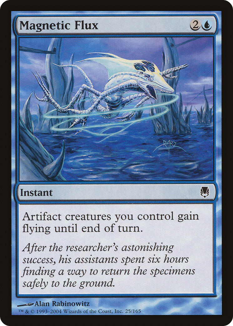 Magnetic Flux (DST-025) - Darksteel - Premium MTG Single from Wizards of the Coast - Just $0.25! Shop now at Game Crave Tournament Store
