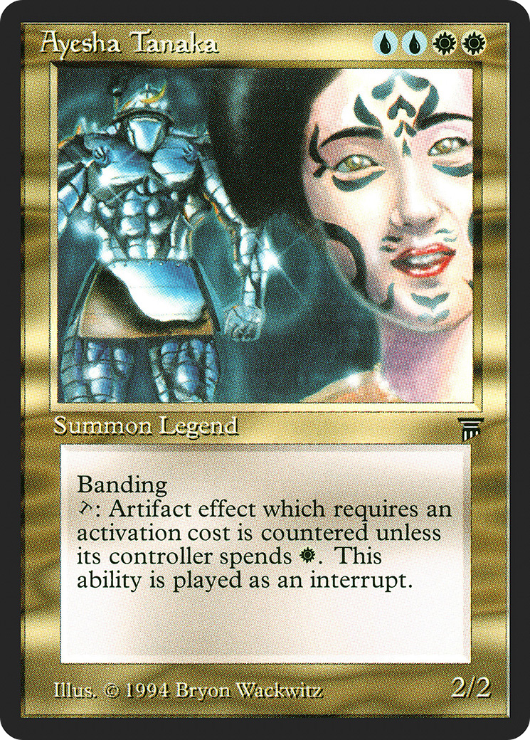 Ayesha Tanaka (LEG-220) - Legends - Premium MTG Single from Wizards of the Coast - Just $10.38! Shop now at Game Crave Tournament Store