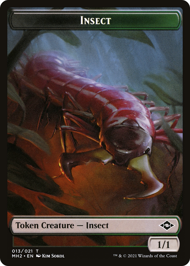 Insect (TMH2-013) - Modern Horizons 2 Tokens - Premium MTG Single from Wizards of the Coast - Just $0! Shop now at Game Crave Tournament Store