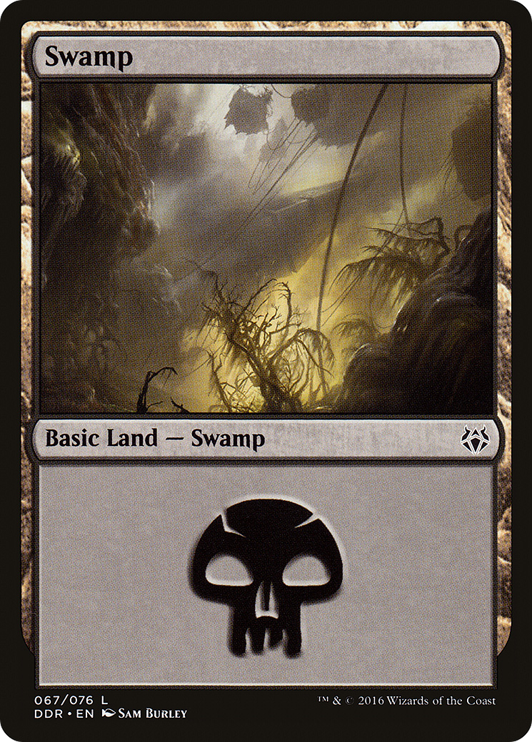 Swamp (DDR-067) - Duel Decks: Nissa vs. Ob Nixilis - Premium MTG Single from Wizards of the Coast - Just $0.25! Shop now at Game Crave Tournament Store