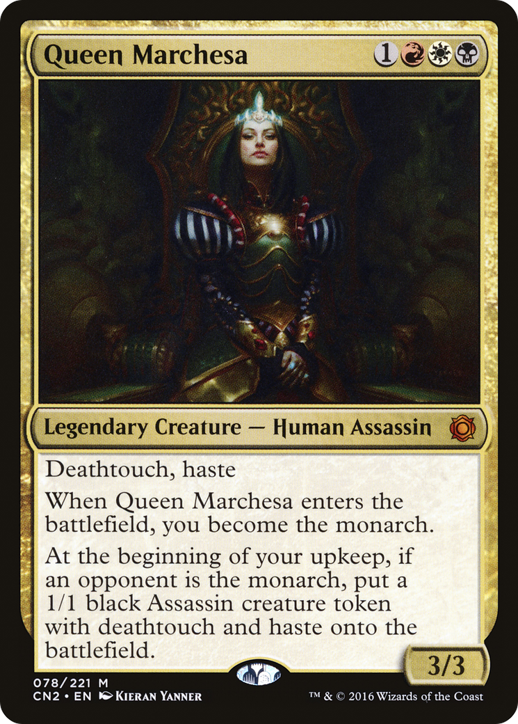 Queen Marchesa (CN2-078) - Conspiracy: Take the Crown - Premium MTG Single from Wizards of the Coast - Just $1.03! Shop now at Game Crave Tournament Store