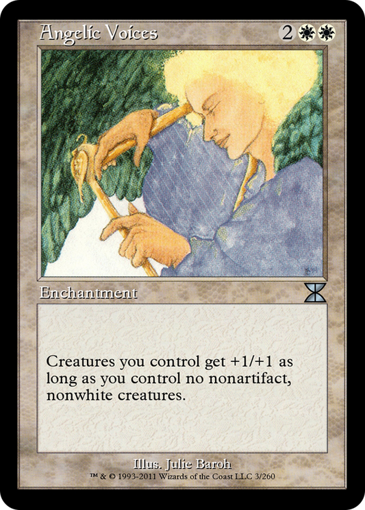 Angelic Voices (ME4-003) - Masters Edition IV - Premium MTG Single from Wizards of the Coast - Just $0! Shop now at Game Crave Tournament Store