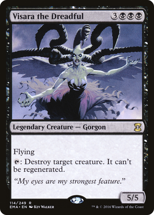 Visara the Dreadful (EMA-114) - Eternal Masters - Premium MTG Single from Wizards of the Coast - Just $0.46! Shop now at Game Crave Tournament Store