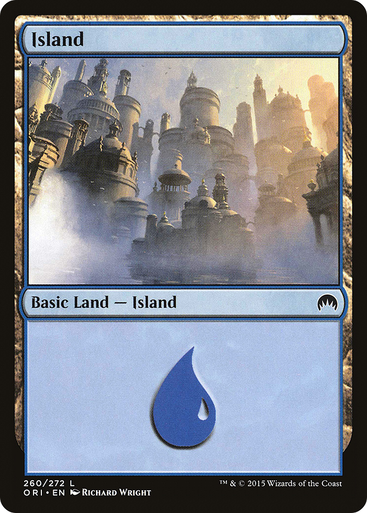Island (ORI-260) - Magic Origins - Premium MTG Single from Wizards of the Coast - Just $0.25! Shop now at Game Crave Tournament Store