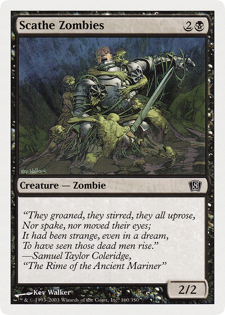 Scathe Zombies (8ED-160) - Eighth Edition - Premium MTG Single from Wizards of the Coast - Just $0.25! Shop now at Game Crave Tournament Store