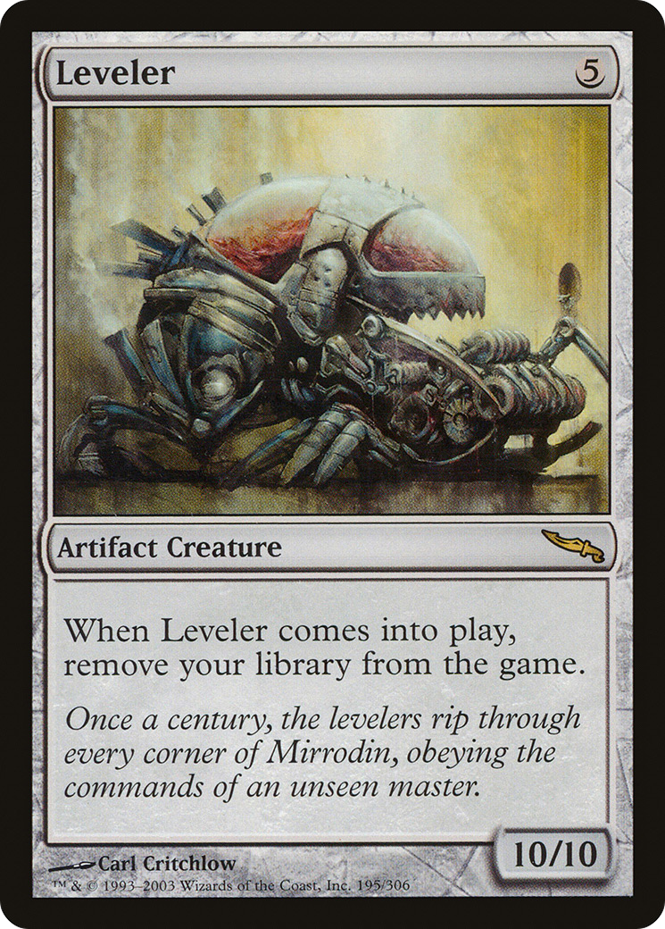 Leveler (MRD-195) - Mirrodin Foil - Premium MTG Single from Wizards of the Coast - Just $8.90! Shop now at Game Crave Tournament Store