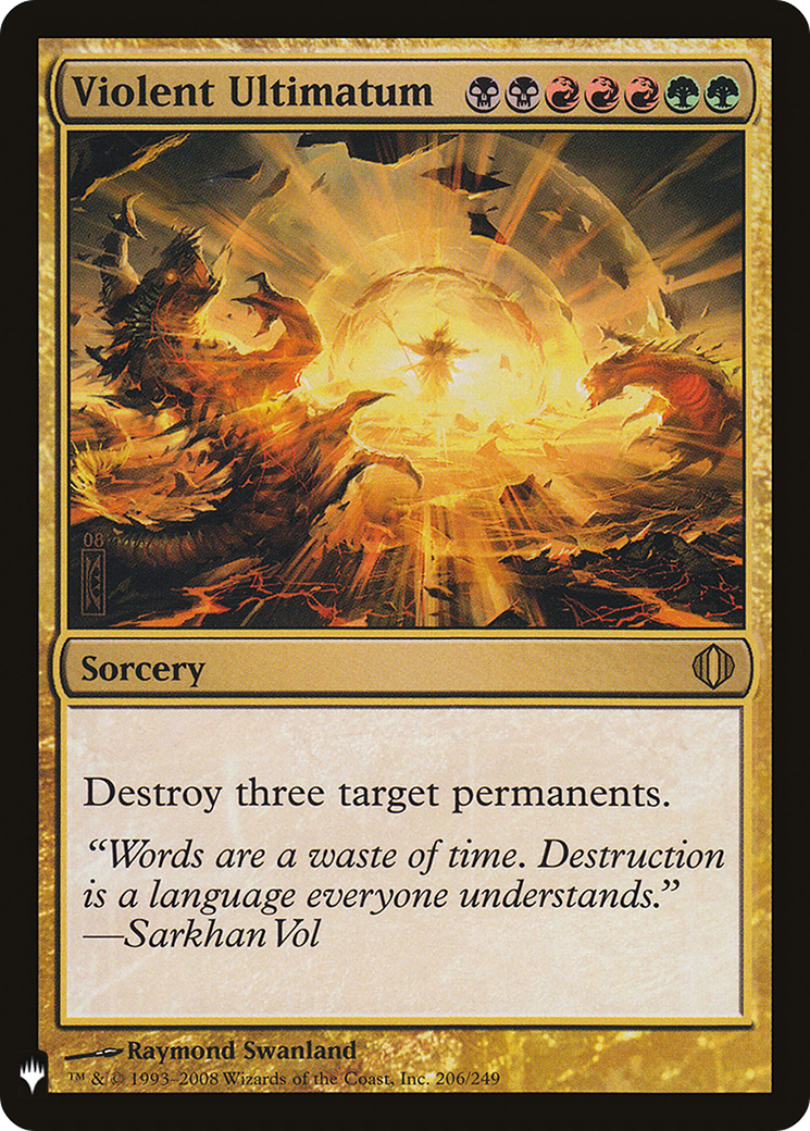Violent Ultimatum (MB1-1506) - Mystery Booster - Premium MTG Single from Wizards of the Coast - Just $0.23! Shop now at Game Crave Tournament Store