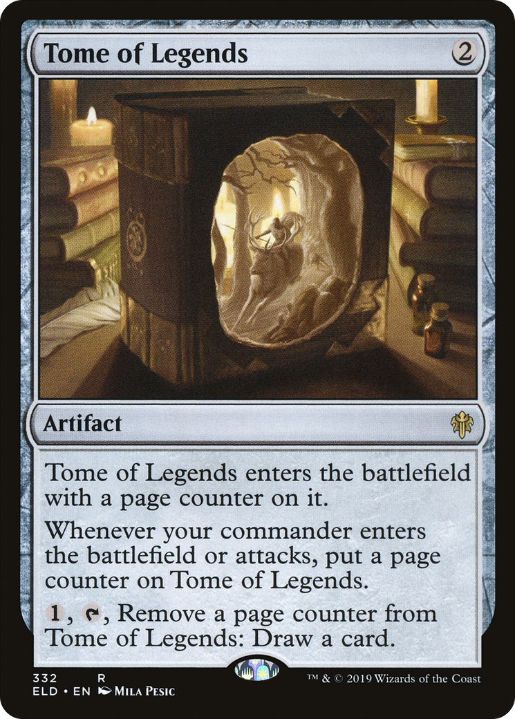 Tome of Legends (ELD-332) - Throne of Eldraine - Premium MTG Single from Wizards of the Coast - Just $1.33! Shop now at Game Crave Tournament Store