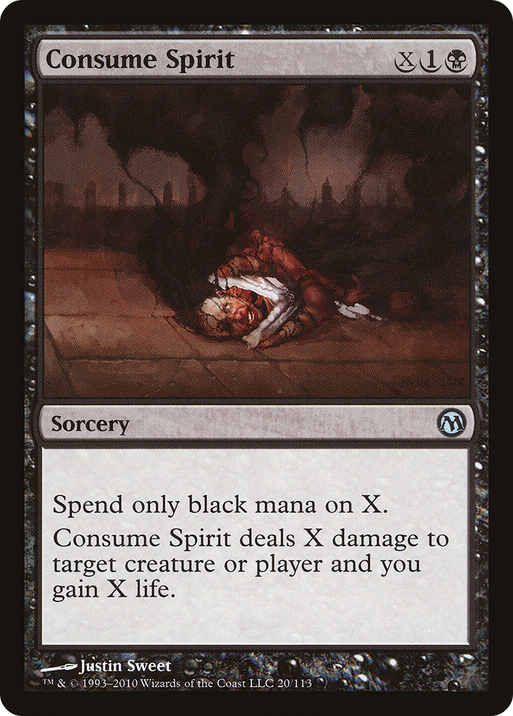 Consume Spirit (DPA-020) - Duels of the Planeswalkers - Premium MTG Single from Wizards of the Coast - Just $0.08! Shop now at Game Crave Tournament Store