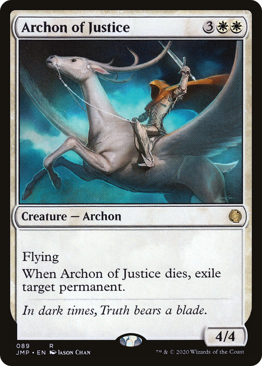 Archon of Justice (JMP-089) - Jumpstart - Premium MTG Single from Wizards of the Coast - Just $0.08! Shop now at Game Crave Tournament Store