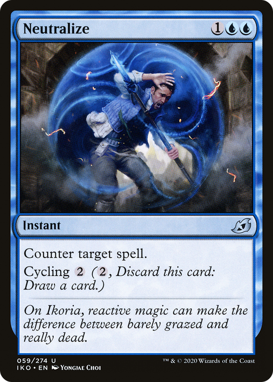 Neutralize (IKO-059) - Ikoria: Lair of Behemoths - Premium MTG Single from Wizards of the Coast - Just $0.25! Shop now at Game Crave Tournament Store