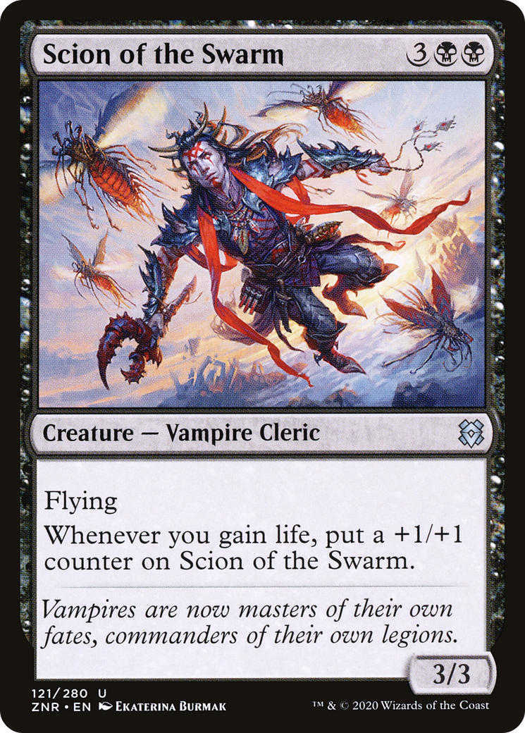 Scion of the Swarm (ZNR-121) - Zendikar Rising Foil - Premium MTG Single from Wizards of the Coast - Just $0.08! Shop now at Game Crave Tournament Store