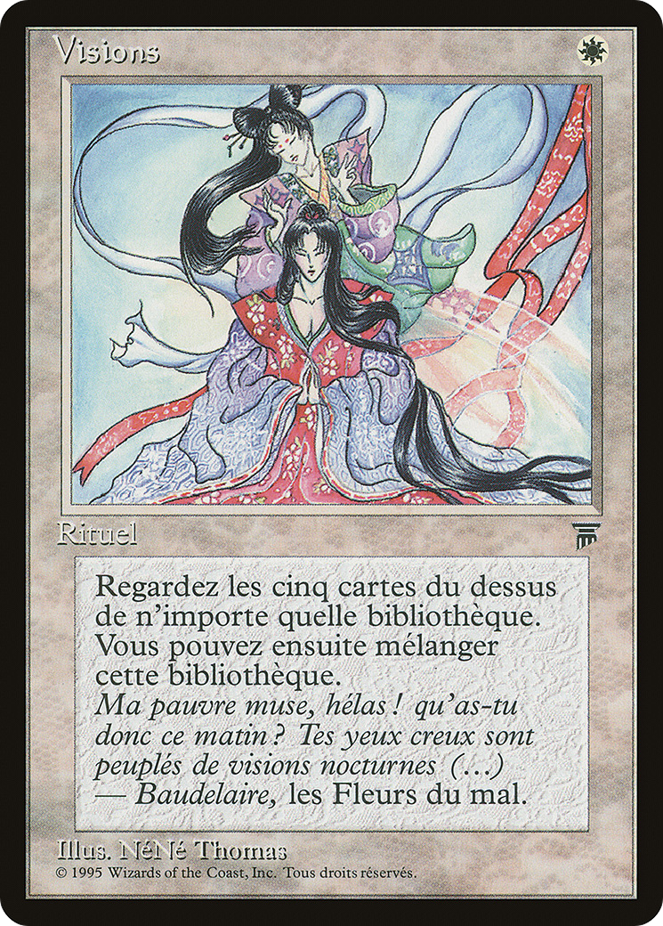 Visions (REN-022) - Renaissance - Premium MTG Single from Wizards of the Coast - Just $3.19! Shop now at Game Crave Tournament Store