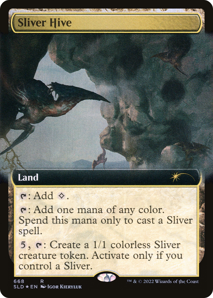 Sliver Hive (SLD-668) - Secret Lair Drop: (Extended Art) Foil - Premium MTG Single from Wizards of the Coast - Just $145.14! Shop now at Game Crave Tournament Store