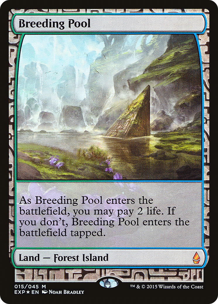 Breeding Pool (EXP-015) - Zendikar Expeditions Foil - Premium MTG Single from Wizards of the Coast - Just $21.53! Shop now at Game Crave Tournament Store