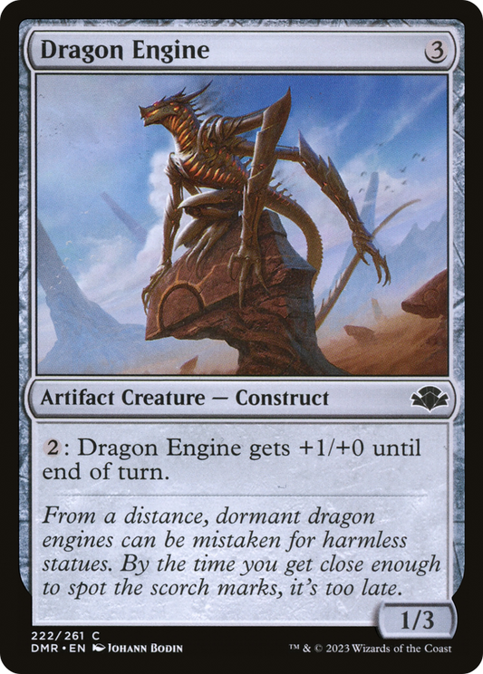 Dragon Engine (DMR-222) - Dominaria Remastered Foil - Premium MTG Single from Wizards of the Coast - Just $0.08! Shop now at Game Crave Tournament Store