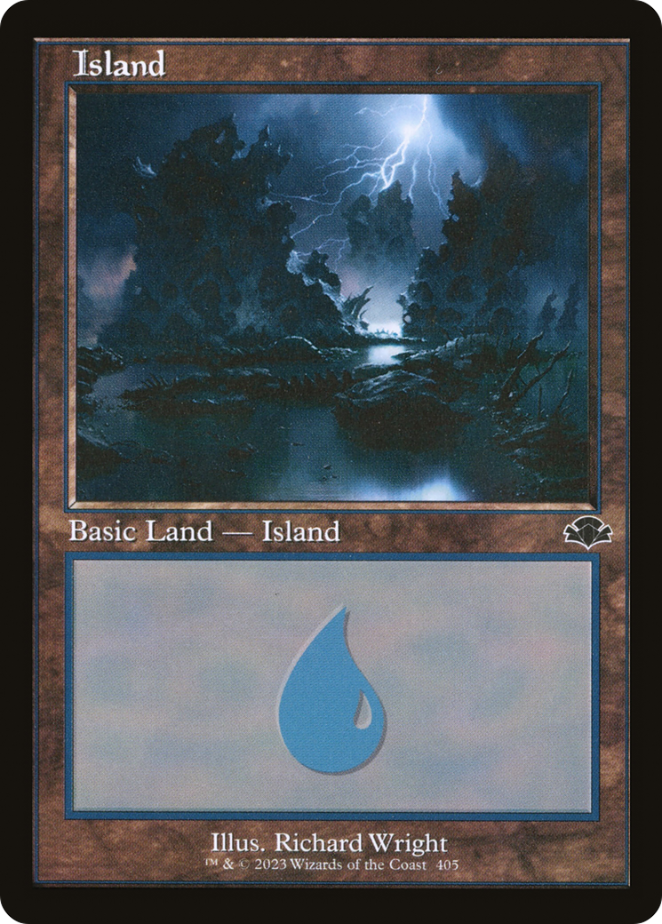 Island (DMR-405) - Dominaria Remastered Foil - Premium MTG Single from Wizards of the Coast - Just $0.19! Shop now at Game Crave Tournament Store