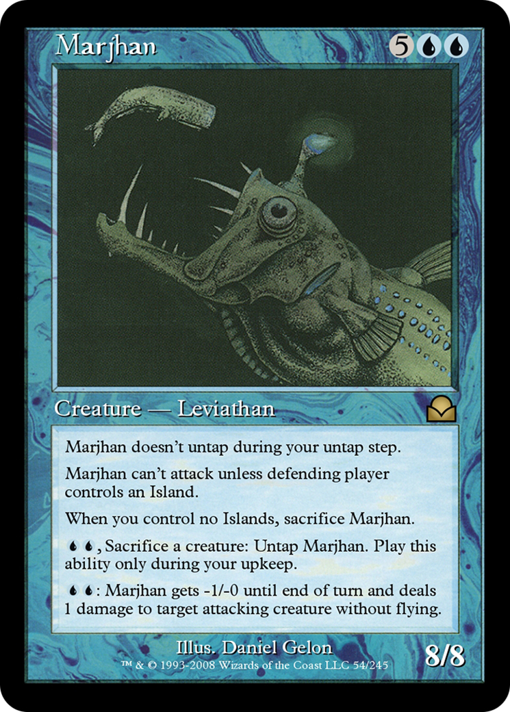 Marjhan (ME2-054) - Masters Edition II Foil - Premium MTG Single from Wizards of the Coast - Just $0! Shop now at Game Crave Tournament Store