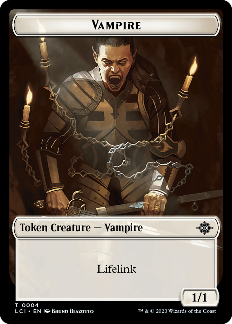 Vampire (TLCI-004) - The Lost Caverns of Ixalan Tokens Foil - Premium MTG Single from Wizards of the Coast - Just $0! Shop now at Game Crave Tournament Store