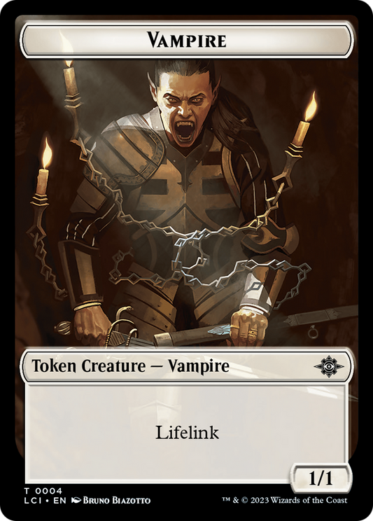 Vampire (TLCI-004) - The Lost Caverns of Ixalan Tokens - Premium MTG Single from Wizards of the Coast - Just $0! Shop now at Game Crave Tournament Store