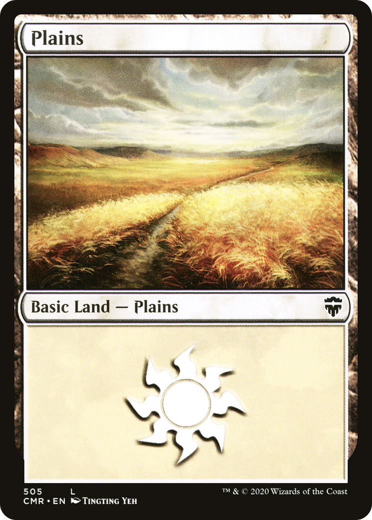 Plains (CMR-505) - Commander Legends - Premium MTG Single from Wizards of the Coast - Just $0.25! Shop now at Game Crave Tournament Store