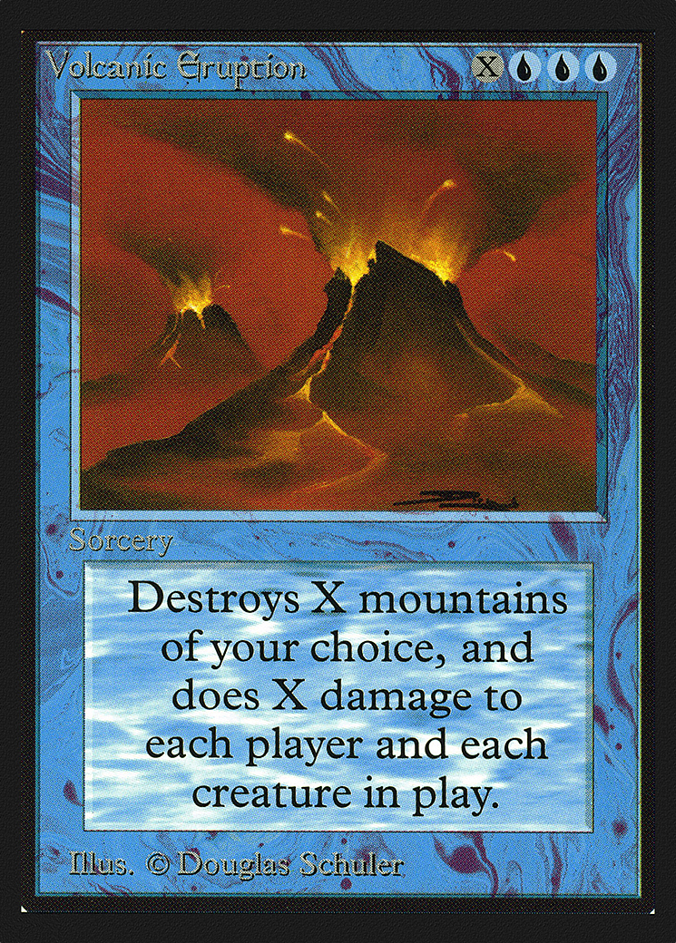 Volcanic Eruption (CED-089) - Collectors' Edition - Premium MTG Single from Wizards of the Coast - Just $2.24! Shop now at Game Crave Tournament Store