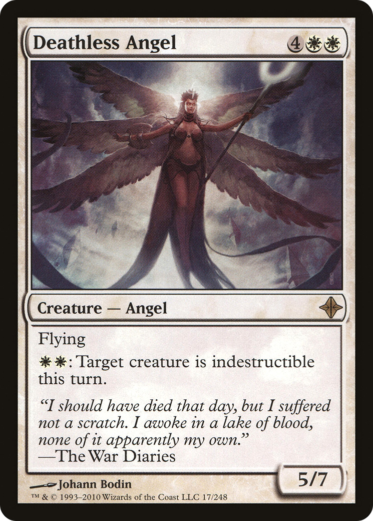 Deathless Angel (ROE-017) - Rise of the Eldrazi - Premium MTG Single from Wizards of the Coast - Just $1.23! Shop now at Game Crave Tournament Store