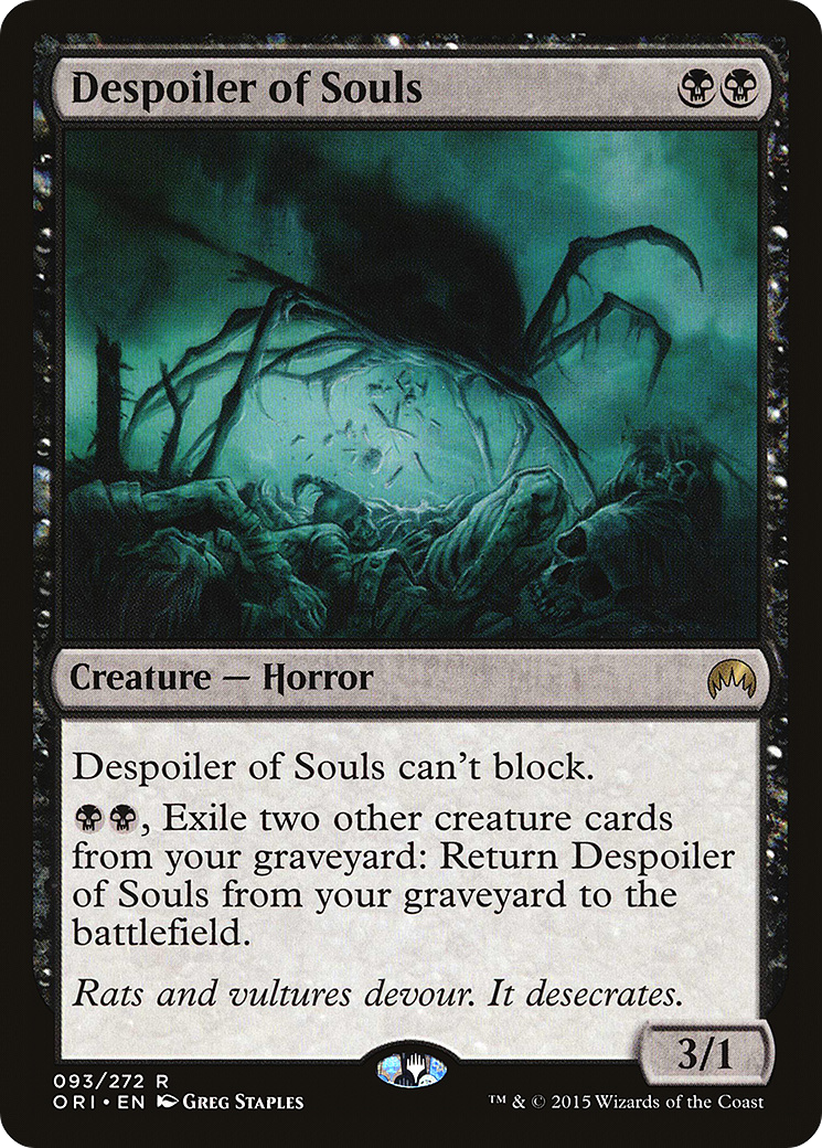 Despoiler of Souls (ORI-093) - Magic Origins - Premium MTG Single from Wizards of the Coast - Just $0.25! Shop now at Game Crave Tournament Store