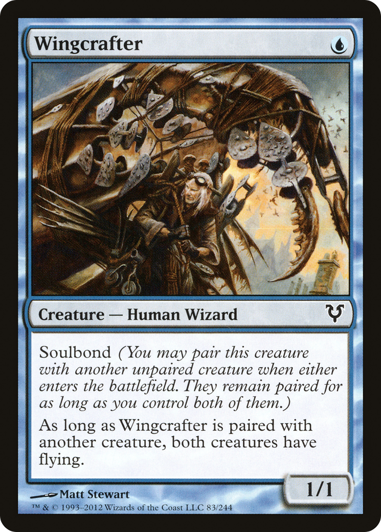 Wingcrafter (AVR-083) - Avacyn Restored - Premium MTG Single from Wizards of the Coast - Just $0.08! Shop now at Game Crave Tournament Store