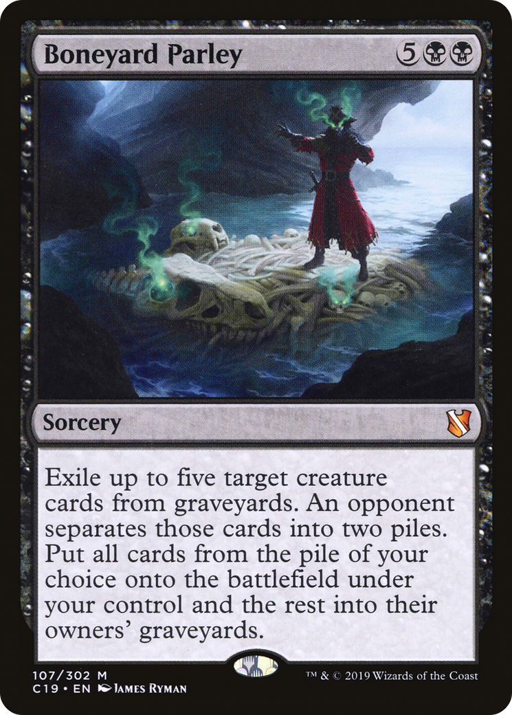 Boneyard Parley (C19-107) - Commander 2019 - Premium MTG Single from Wizards of the Coast - Just $0.25! Shop now at Game Crave Tournament Store