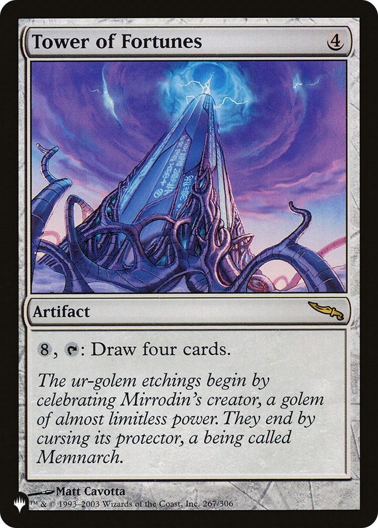 Tower of Fortunes (PLIST-1162) - The List - Premium MTG Single from Wizards of the Coast - Just $0.08! Shop now at Game Crave Tournament Store