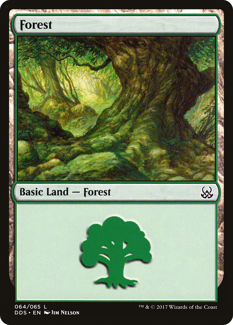 Forest (DDS-064) - Duel Decks: Mind vs. Might - Premium MTG Single from Wizards of the Coast - Just $0.08! Shop now at Game Crave Tournament Store