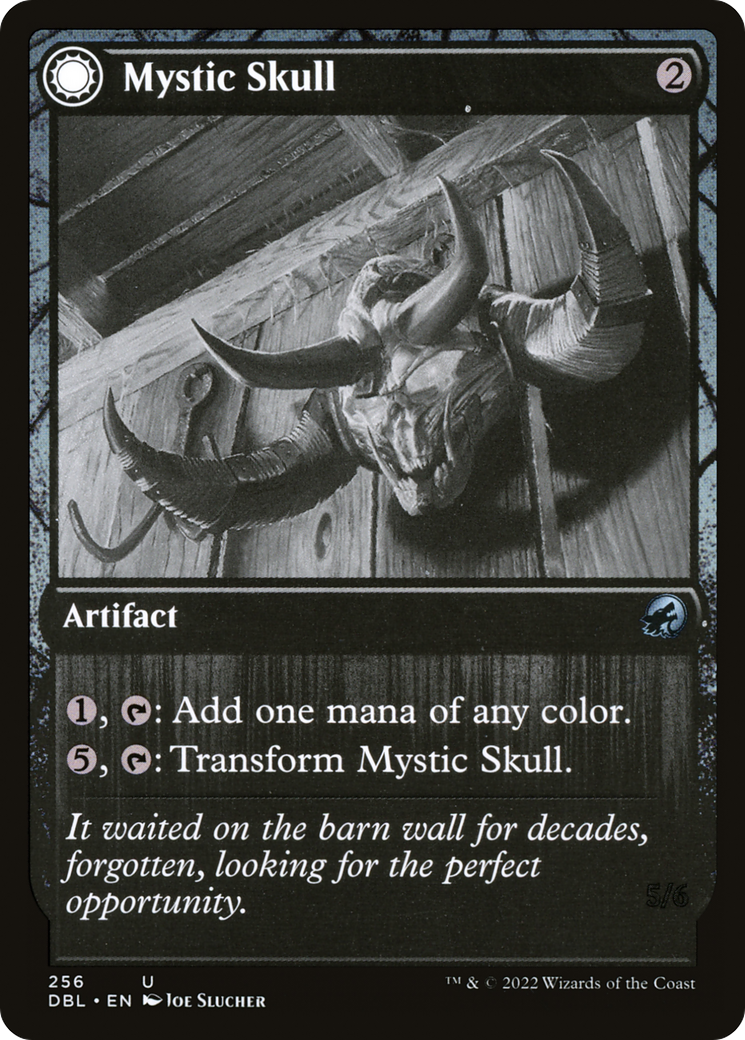 Mystic Skull // Mystic Monstrosity (DBL-256) - Innistrad: Double Feature: (Double Faced Transform) Foil - Premium MTG Single from Wizards of the Coast - Just $0.26! Shop now at Game Crave Tournament Store