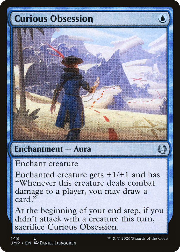 Curious Obsession (JMP-148) - Jumpstart - Premium MTG Single from Wizards of the Coast - Just $0.17! Shop now at Game Crave Tournament Store