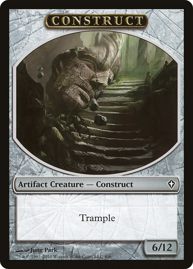 Construct (TWWK-006) - Worldwake Tokens - Premium MTG Single from Wizards of the Coast - Just $0.08! Shop now at Game Crave Tournament Store