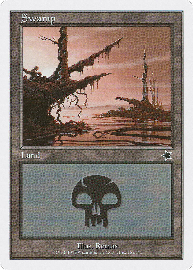 Swamp (S99-165) - Starter 1999 - Premium MTG Single from Wizards of the Coast - Just $0.08! Shop now at Game Crave Tournament Store