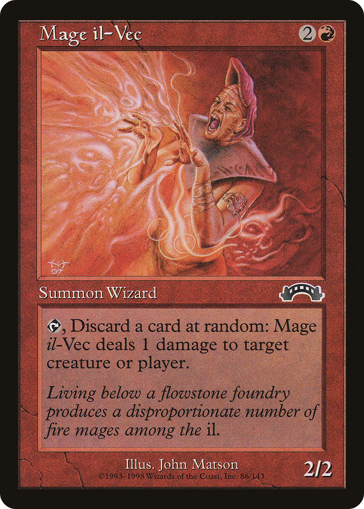 Mage il-Vec (EXO-086) - Exodus - Premium MTG Single from Wizards of the Coast - Just $0.25! Shop now at Game Crave Tournament Store